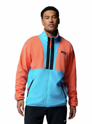 Columbia Fleecejacke "Backbowl II" in Orange/ Blau