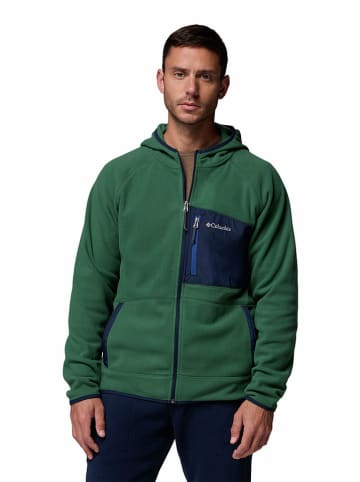 Columbia Fleecejacke "Fast Trek Overlay" in Grün