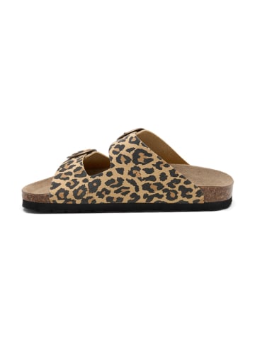 BABUNKERS Family Slippers beige/zwart