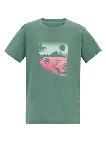 Regatta Shirt "Bosley" in Grün