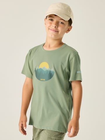 Regatta Shirt "Bosley" in Grün