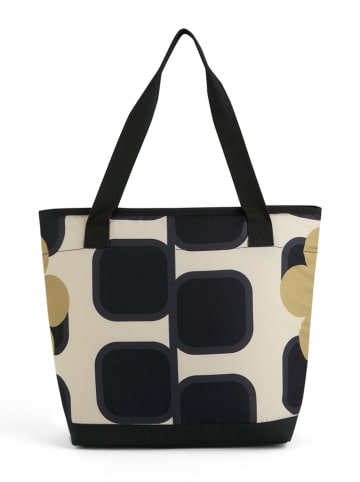 Regatta Kühltasche "Orla Kiely" in Beige/ Schwarz - (B)46 x (H)37 x (T)14 cm - 16 l