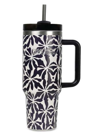 Regatta Isoleerfles zwart/wit - 1,2 l
