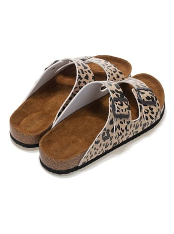 Regatta Pantoletten ''Mia'' in Beige/ Schwarz
