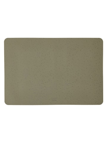 OYOY living design Mata "Koko" w kolorze zielonym pod miskę dla psa - 34 x 0,15 cm