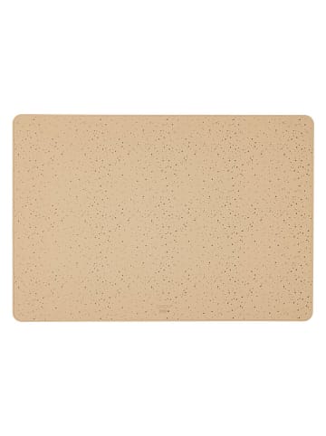 OYOY living design Hondenvoerbakmat "Koko" beige - (B)44 x (H)0,15 cm