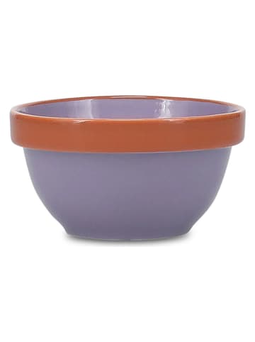 Salt and Pepper Schale "Duo" in Lila/ Orange - (H)5 x Ø 9 cm