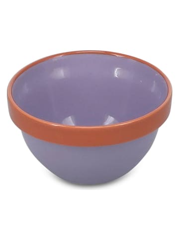 Salt and Pepper Schale "Duo" in Lila/ Orange - (H)5 x Ø 9 cm