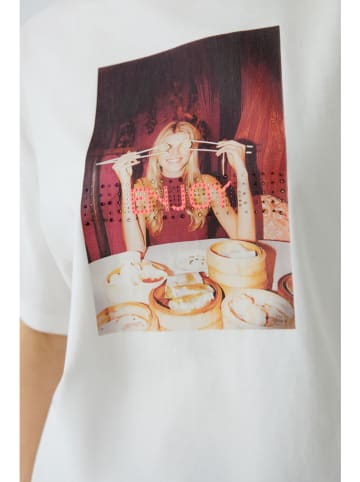 Oui Shirt in Weiß