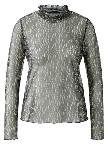 Oui Bluse in Schwarz