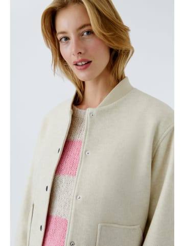 Oui Übergangsjacke in Creme