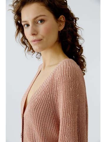 Oui Cardigan in Rosa
