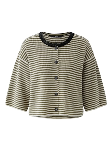 Oui Vest wit/kaki