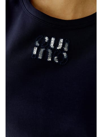 Oui Top in Dunkelblau