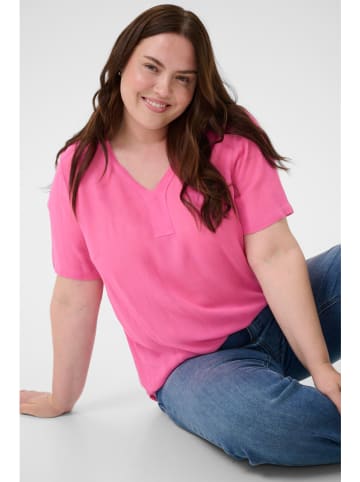KAFFE curve Bluse in Pink