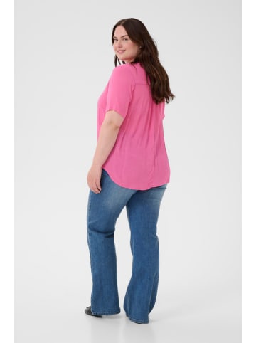 KAFFE curve Bluse in Pink