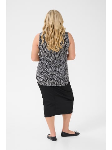 KAFFE curve Top in Schwarz