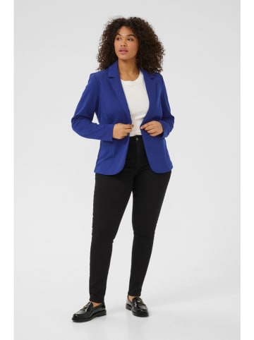 KAFFE curve Blazer blauw