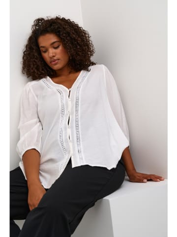 KAFFE curve Blouse wit