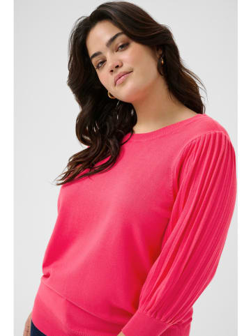 KAFFE curve Pullover in Pink