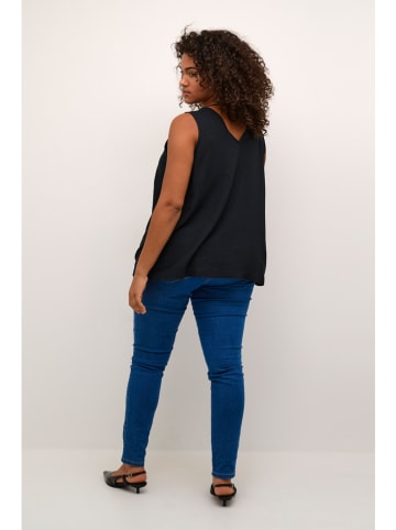 KAFFE curve Top in Schwarz