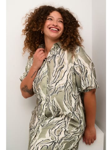 KAFFE curve Jurk groen