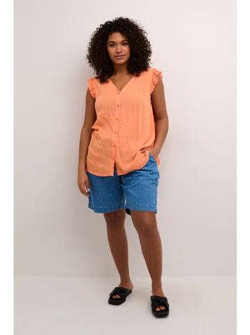 KAFFE curve Blouse oranje