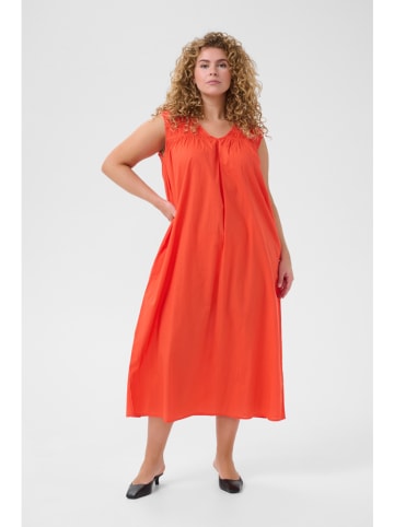 KAFFE curve Kleid in Orange