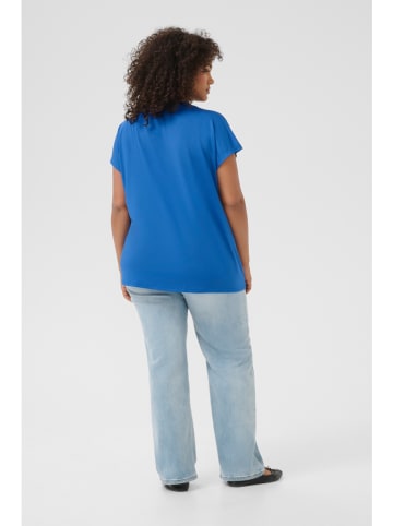 KAFFE curve Shirt blauw