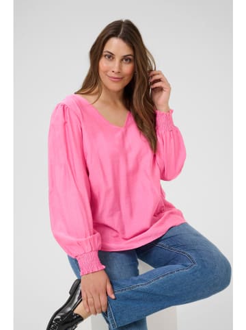 KAFFE curve Blouse in Rosa