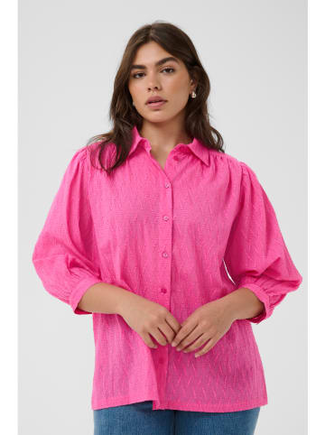 KAFFE curve Shirt roze