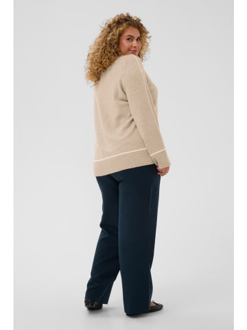 KAFFE curve Pullover in Beige
