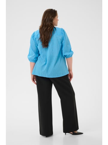 KAFFE curve Bluse in Türkis