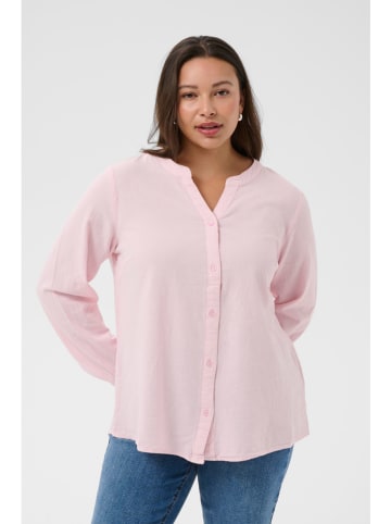 KAFFE curve Blouse lichtroze