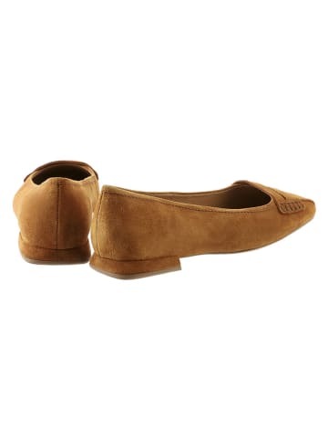 Högl Leder-Ballerinas "Juliette" in Camel