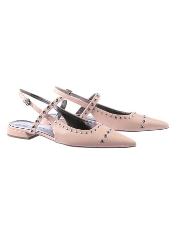 Högl Leder-Slingballerinas "Faye" in Rosa