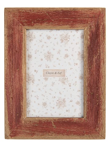 Clayre & Eef Ramka w kolorze brązowym na zdjęcia - 16 x 21 cm