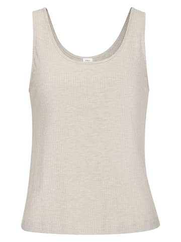 s.Oliver Pyjama-Top in Taupe