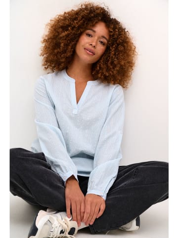 Kaffe Bluse in Hellblau
