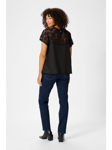Kaffe Bluse in Schwarz