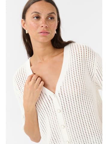 Kaffe Cardigan in Creme