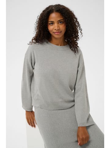 Kaffe Pullover in Grau