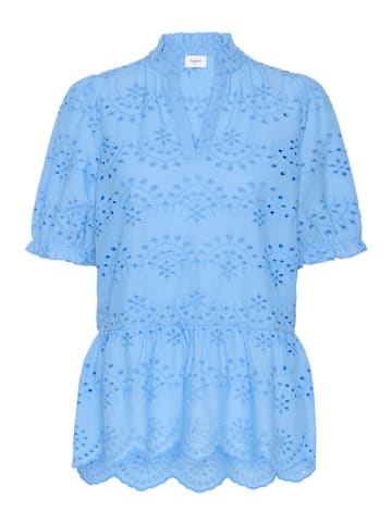 SAINT TROPEZ Blouse lichtblauw
