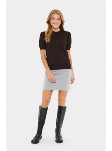 ST. TROPEZ Pullover in Dunkelbraun