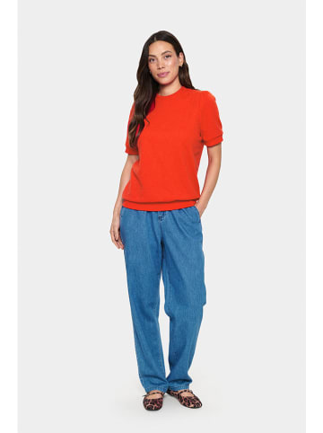 SAINT TROPEZ Sweatshirt in Rot