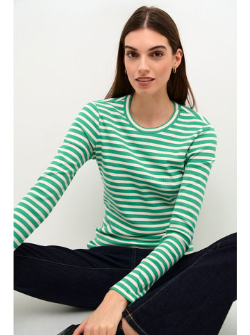 CULTURE Longsleeve in Grün