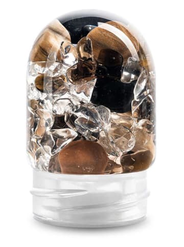 VitaJuwel Edelstein-Karaffe "Sana premium - Courage" in Schwarz - 750 ml