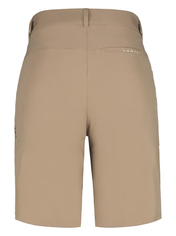 LUHTA Funktionsshorts "Espholm" in Hellbraun