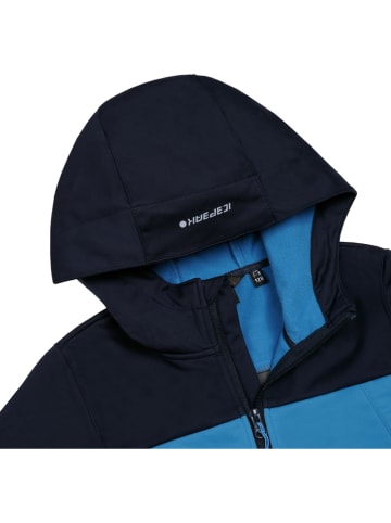 Icepeak Softshelljacke "Kline" in Blau/ Schwarz