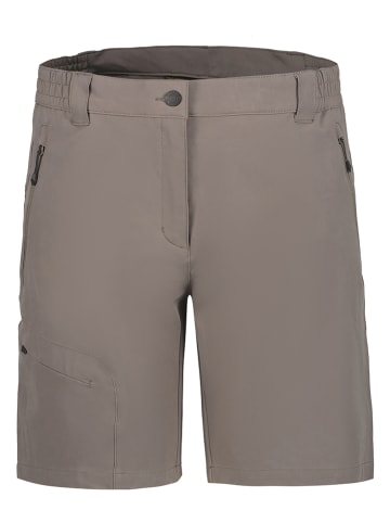 Icepeak Szorty funkcyjne "Beaufort" w kolorze szarobrązowym